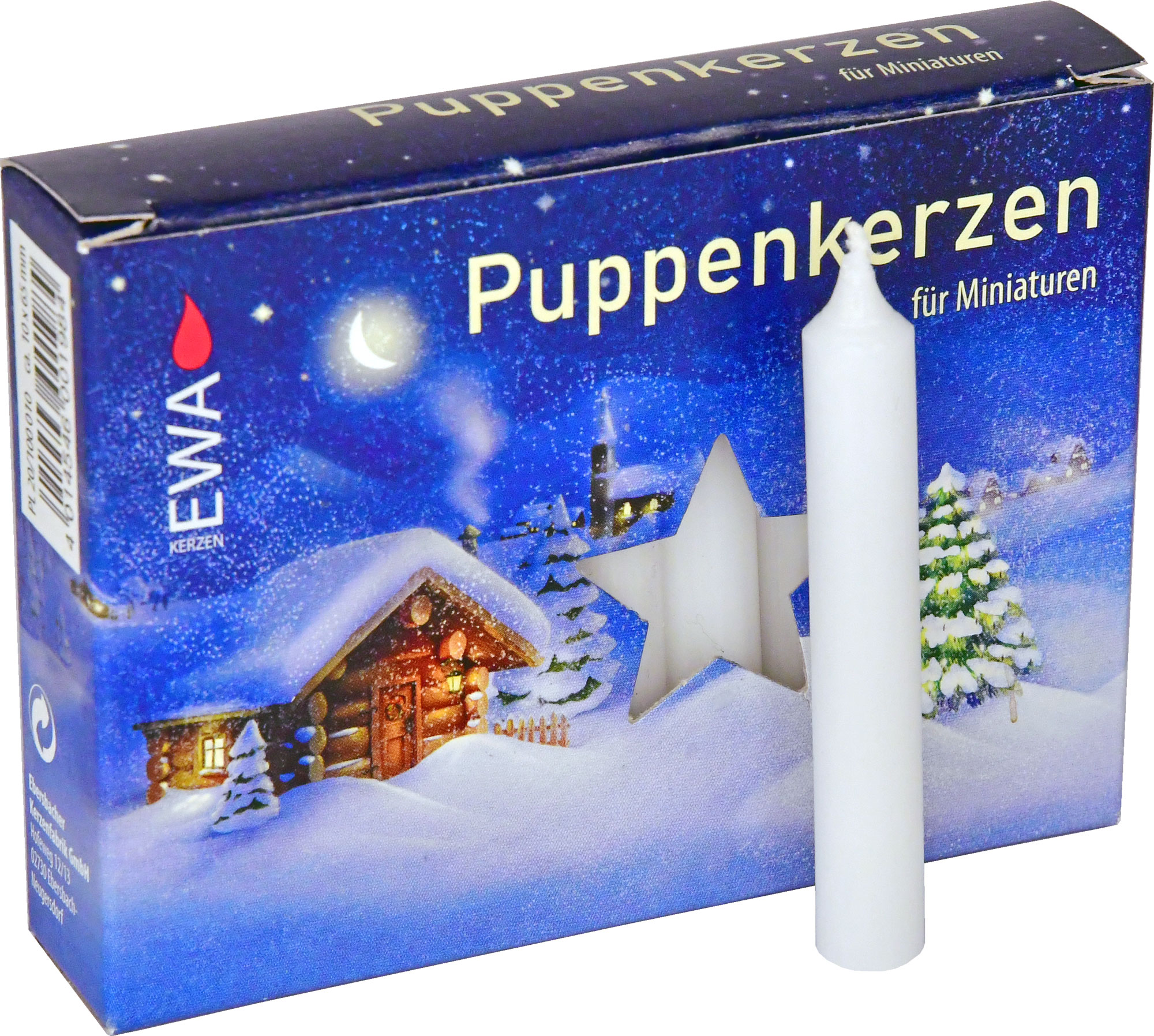 Puppenlichter, 20 Stück, weiß Puppenlichter, 20 Stück, weiß