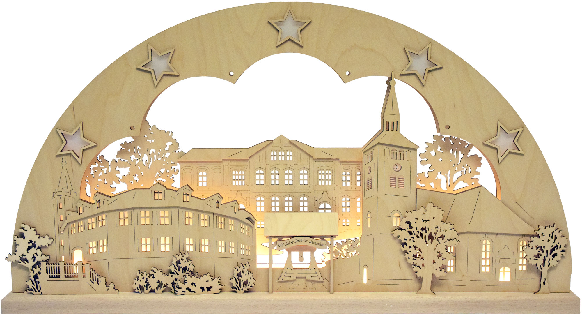 3D-ljusbåge, stor, slottet Jessen
