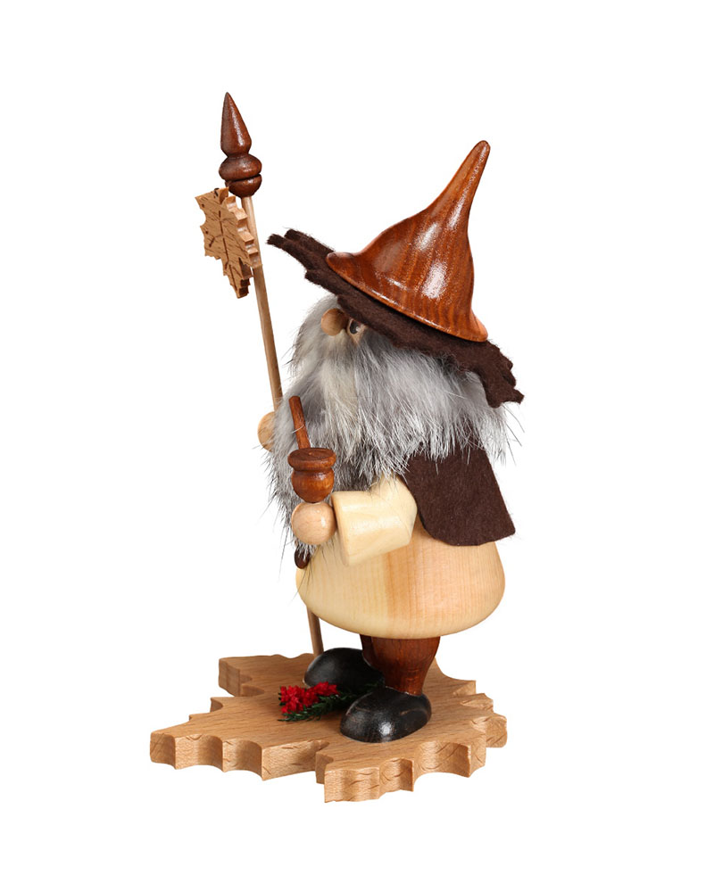 Leaf gnome on maple leaf