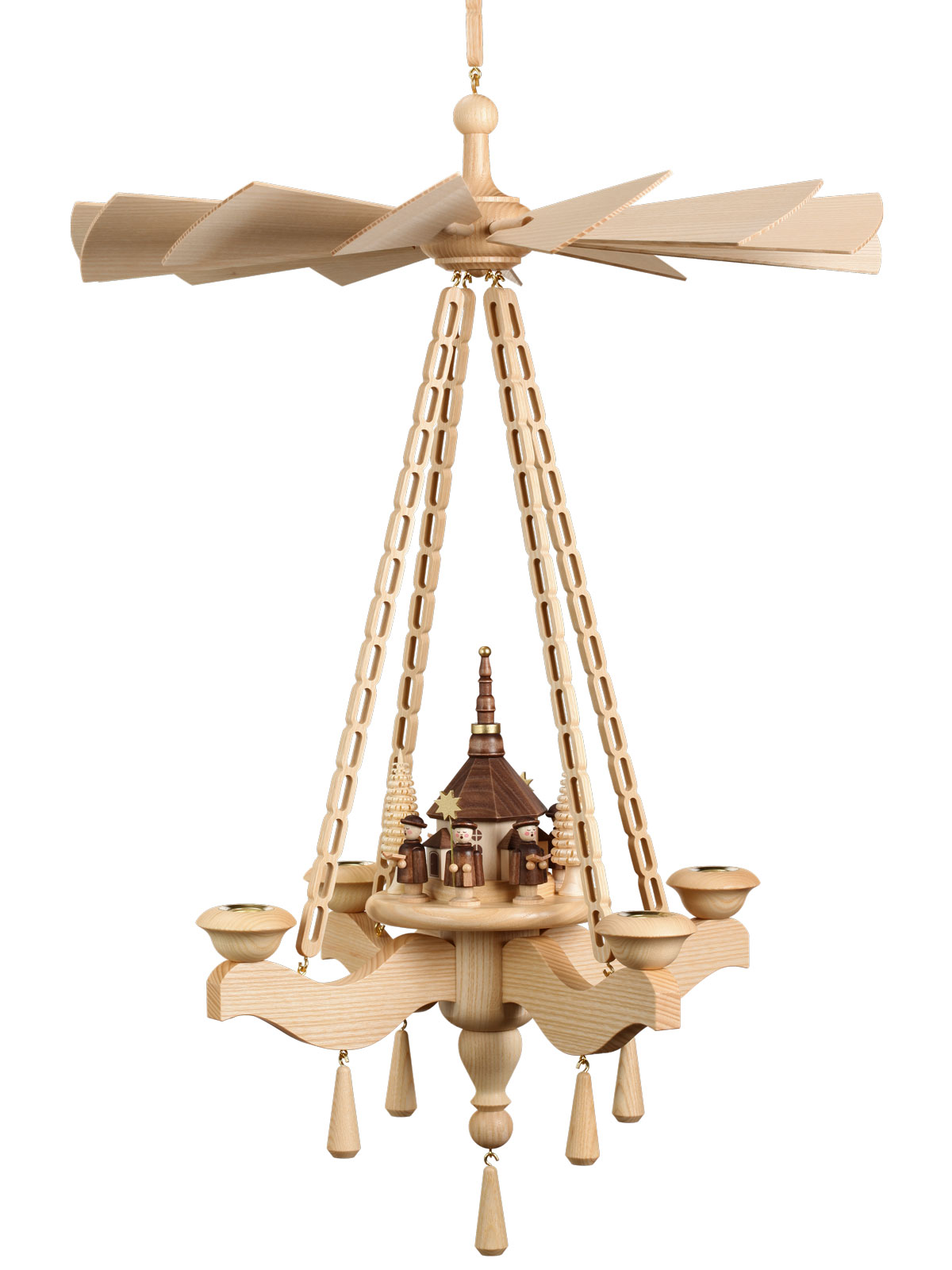 Deckenpyramide Kurrende mit Kirche