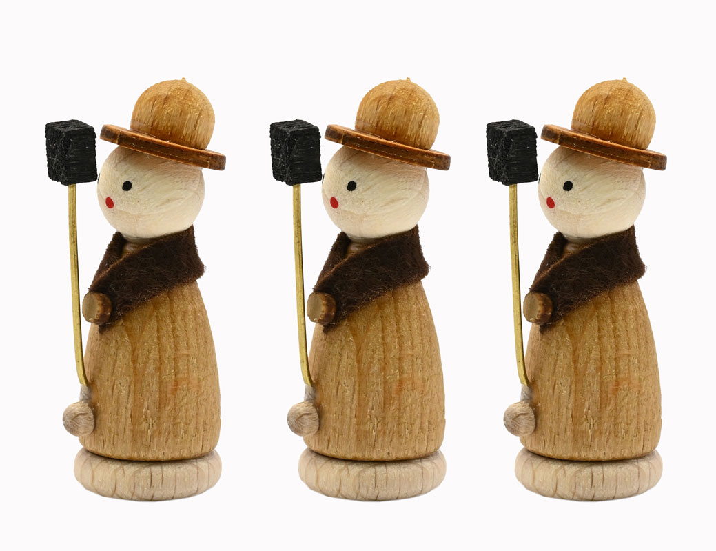 Miniaturfiguren, 3er Set, Laternenkinder