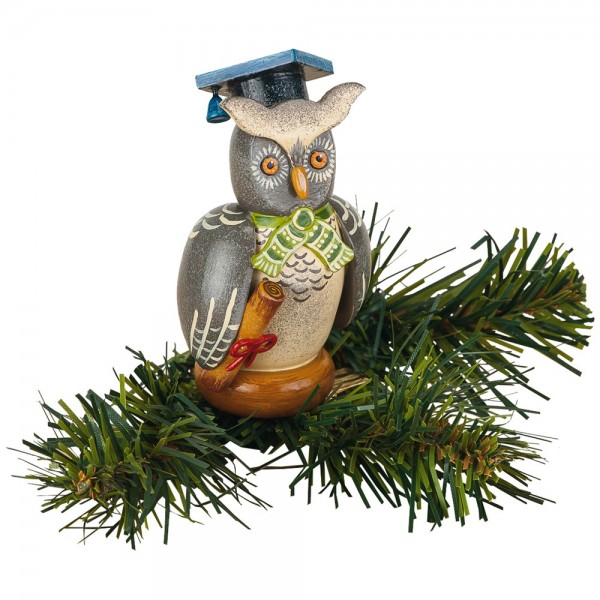Baumclipser Eule 6,5cm