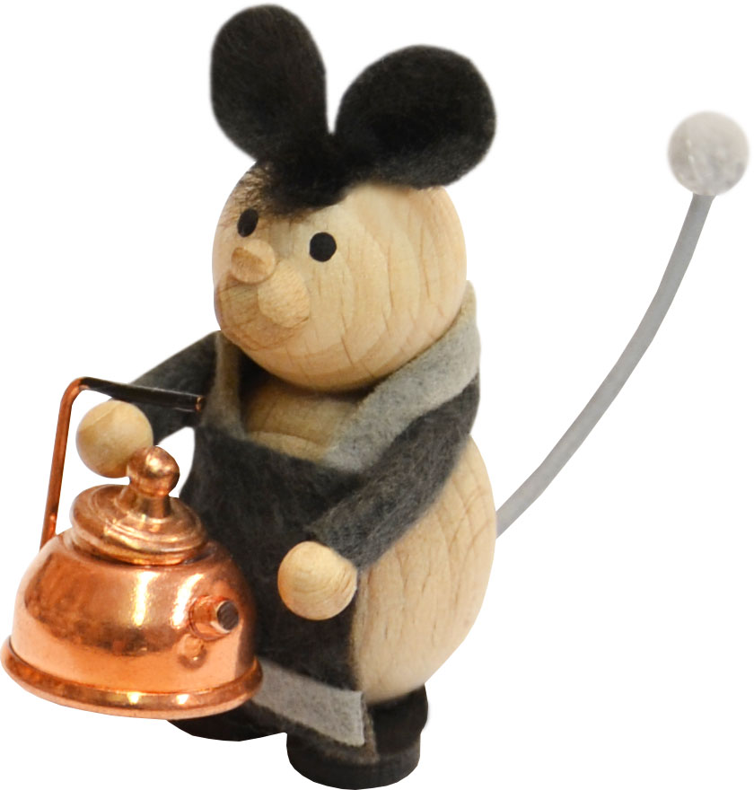 Mouse with teakettle