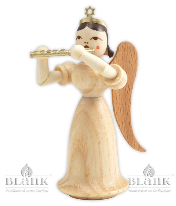 Long-skirted angel piccolo flute