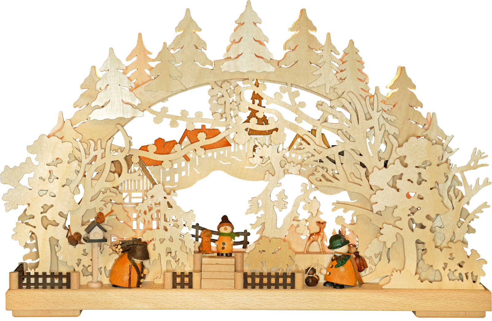 3D-Schwibbogen kl., Nachbarschaftshilfe