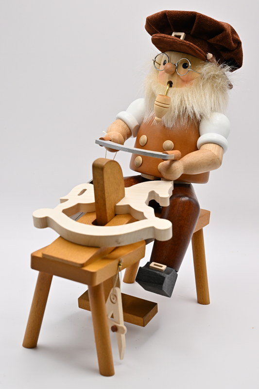 Räuchermänner Schnitzer natur H 27,0 cm
