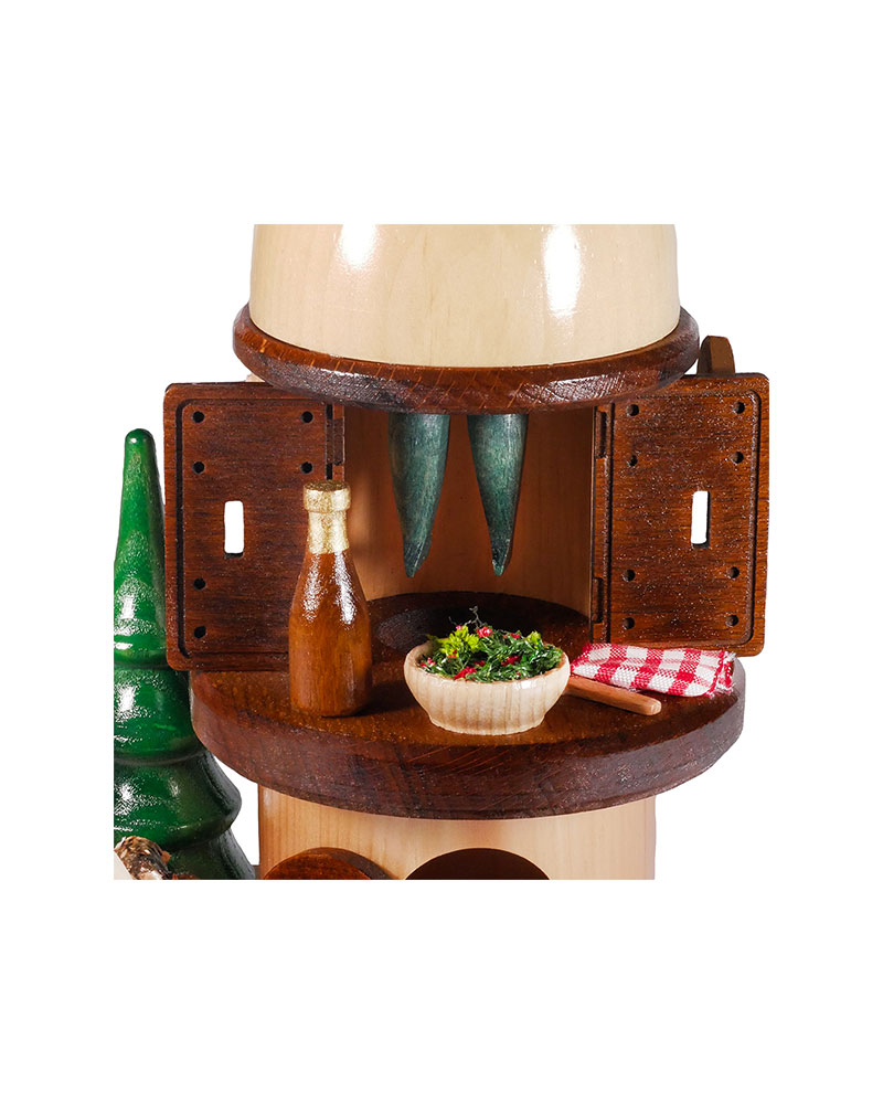 Wichtel am Räucherofen