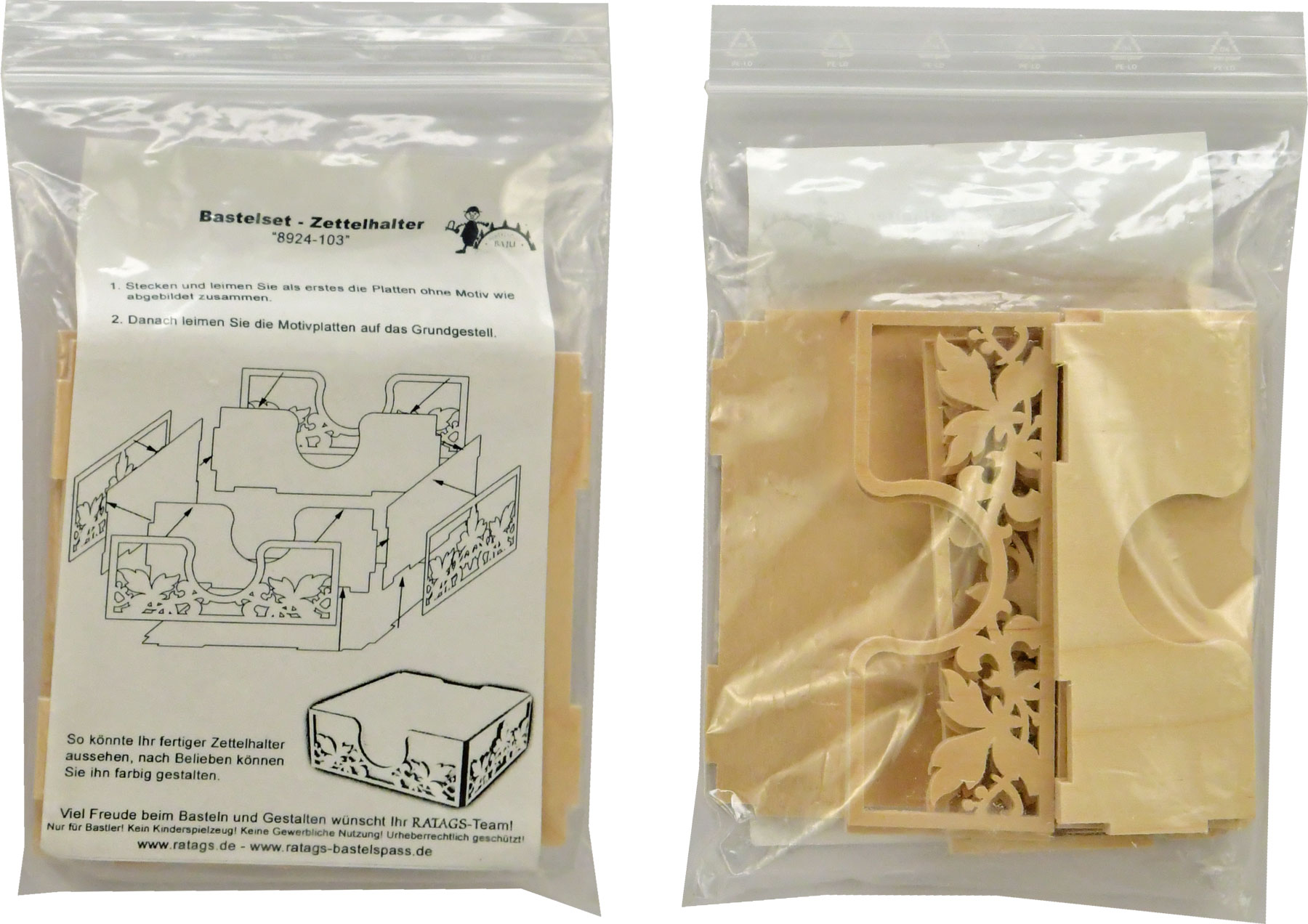 Zettelbox zum Basteln Zettelbox zum Basteln