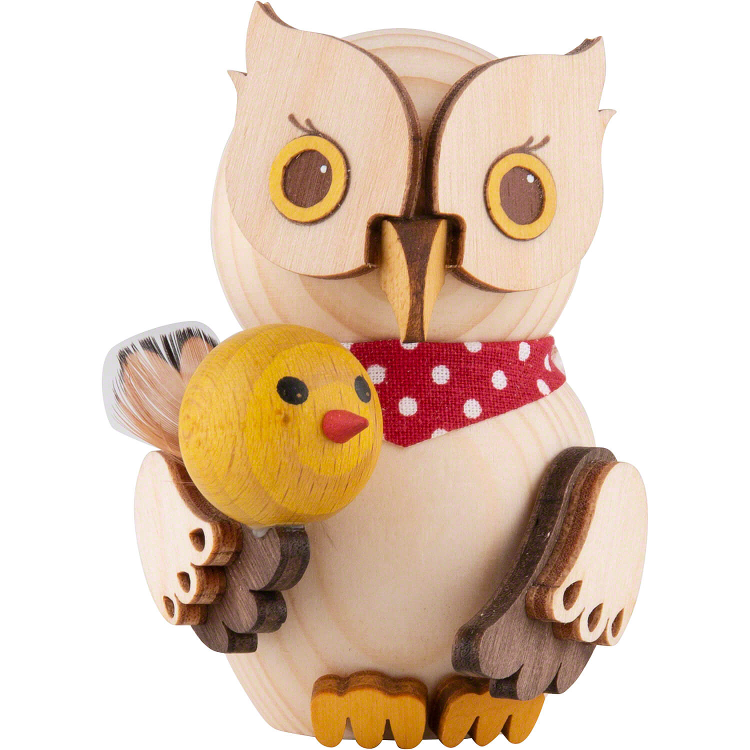 Mini Eule mit Küken ca. 7 cm, neu 2021