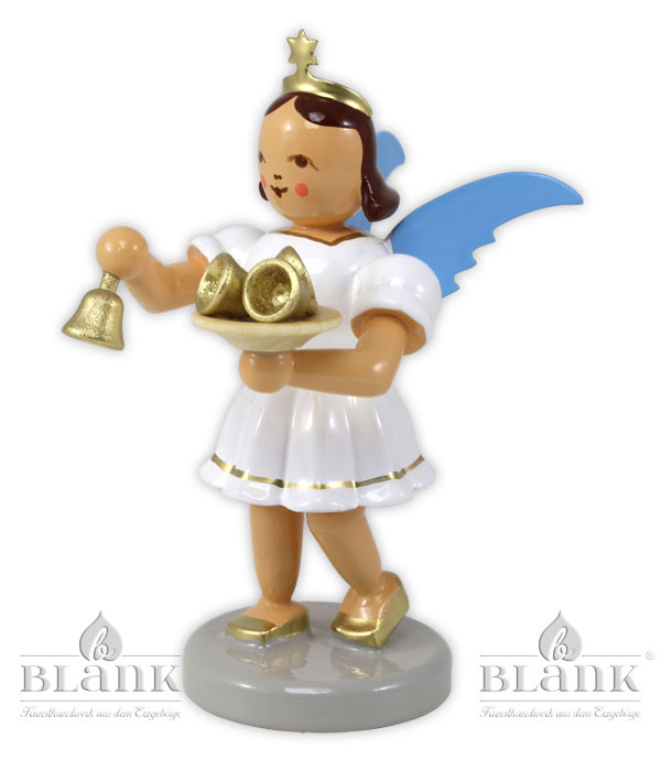 Coloured angel with bell
