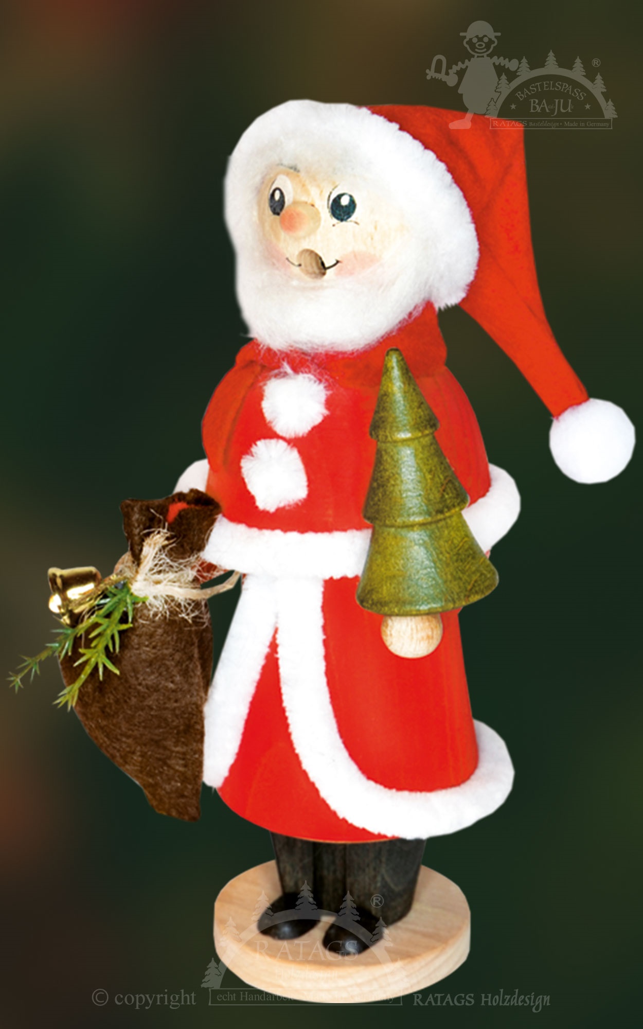 Incense smokers for crafting, Father Christmas