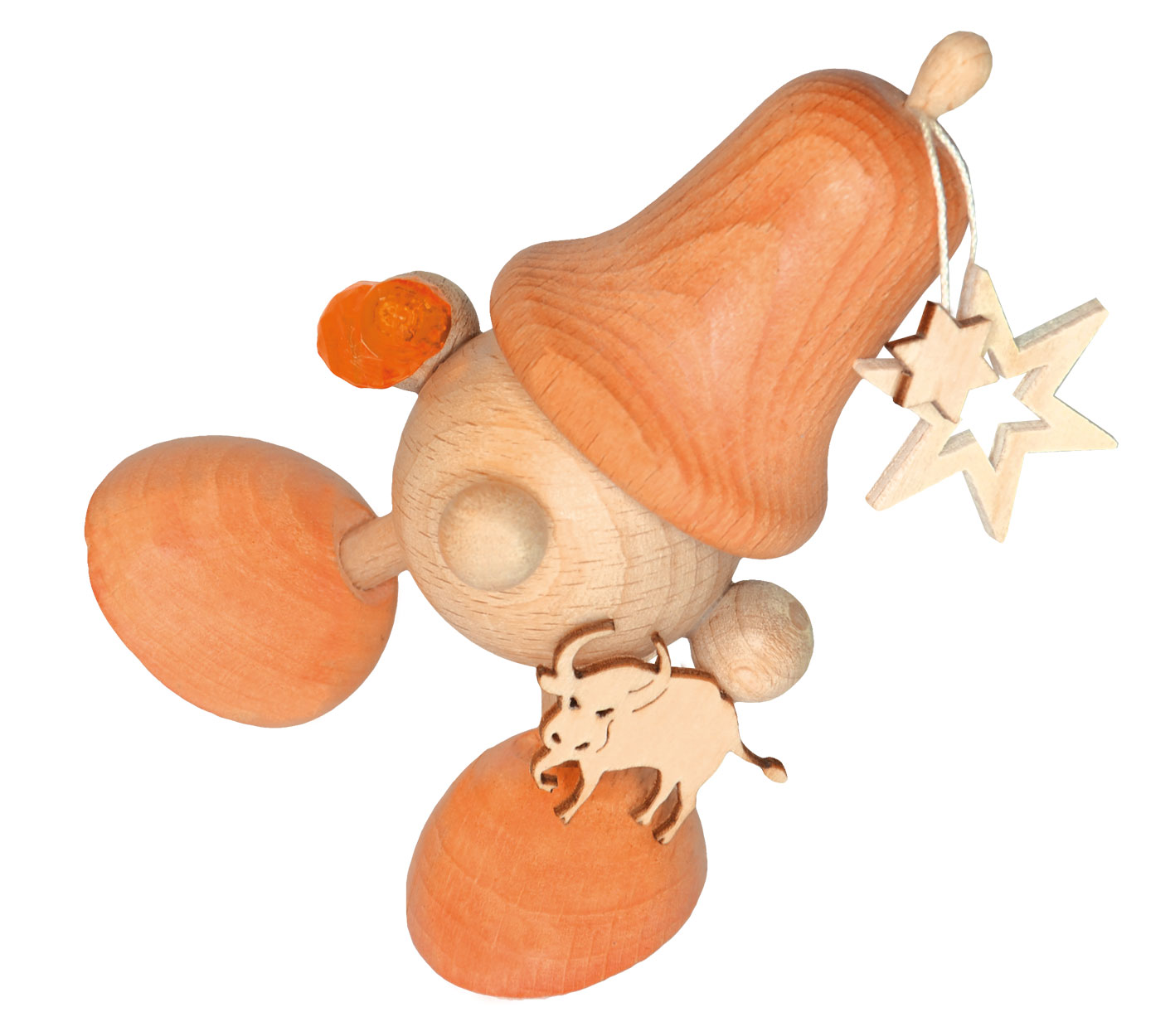 Sternzeichen-RATS - Stier RATAGS-Maskottchen