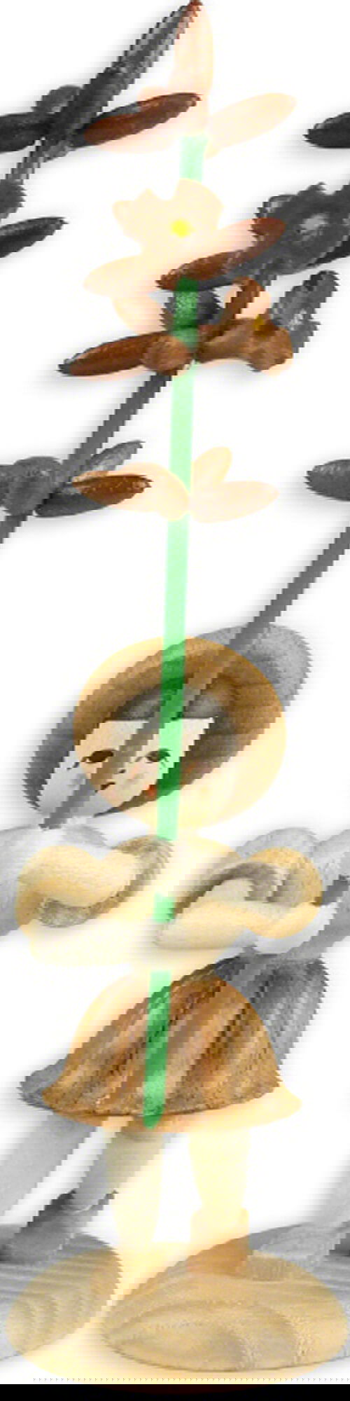 Blumenkind mit Lavendel, natur - 11,5 cm