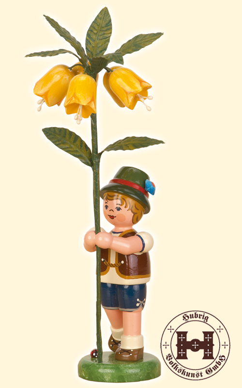 Flower child, boy – imperial crown 17 cm