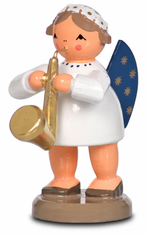 Engel mit Saxophon