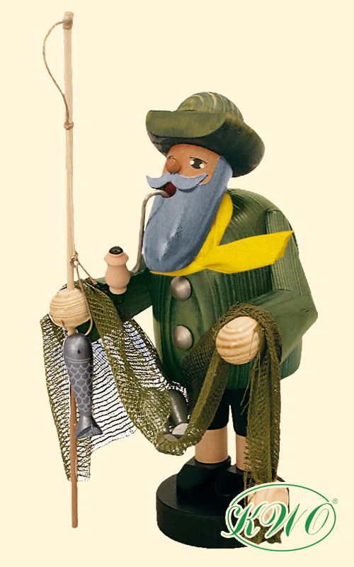 Fisherman, incense burner