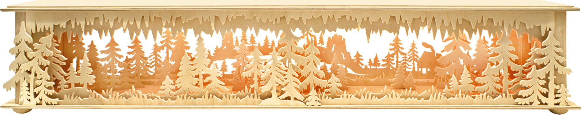 Raumleuchte groß, Wald, Sandsteingebirge Raumleuchte groß, Wald, Sandsteingebirge