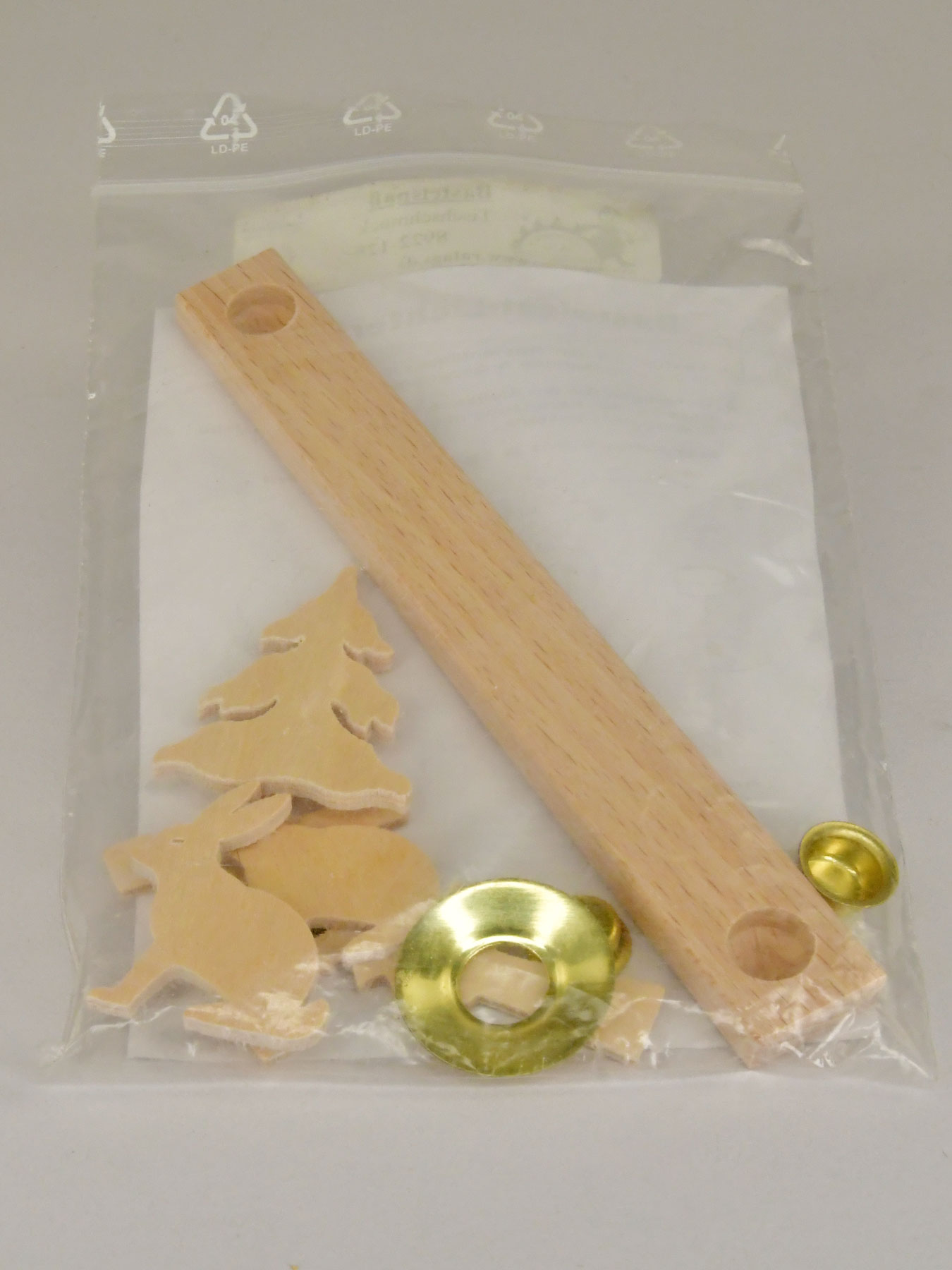 Candle holders for crafting, spring