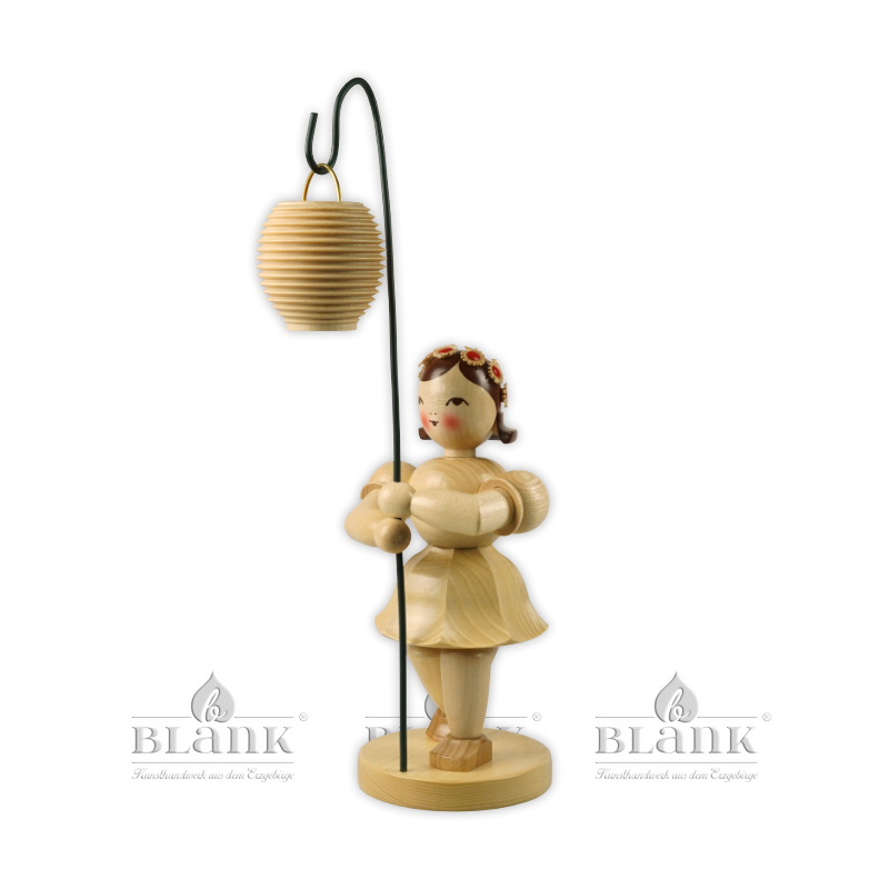 Lampion-Mädchen 30 cm, natur