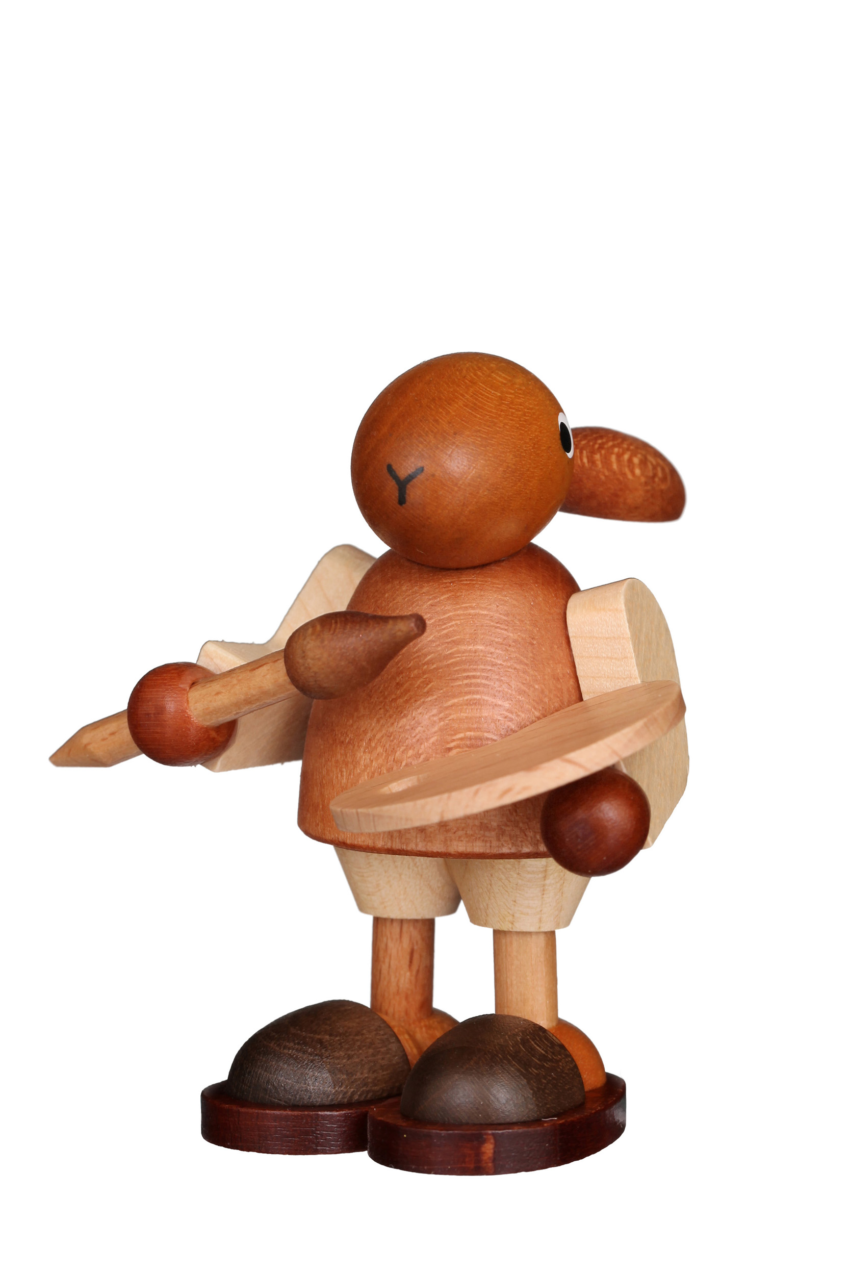 Hase mit Farbpalette natur Hase mit Farbpalette natur