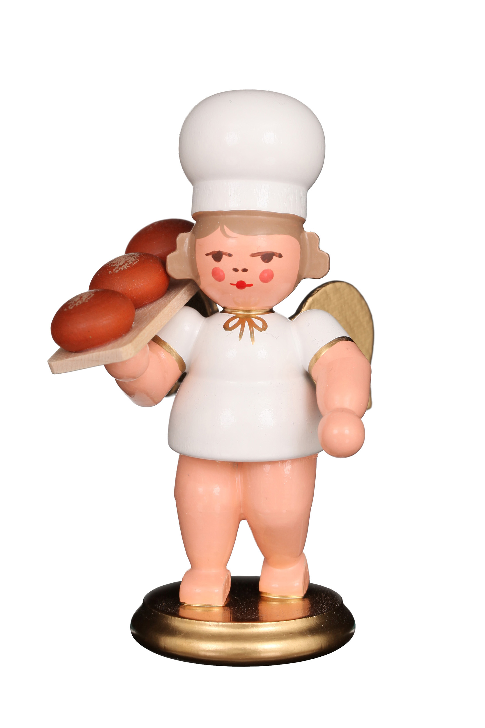 Baker's angel with bread board