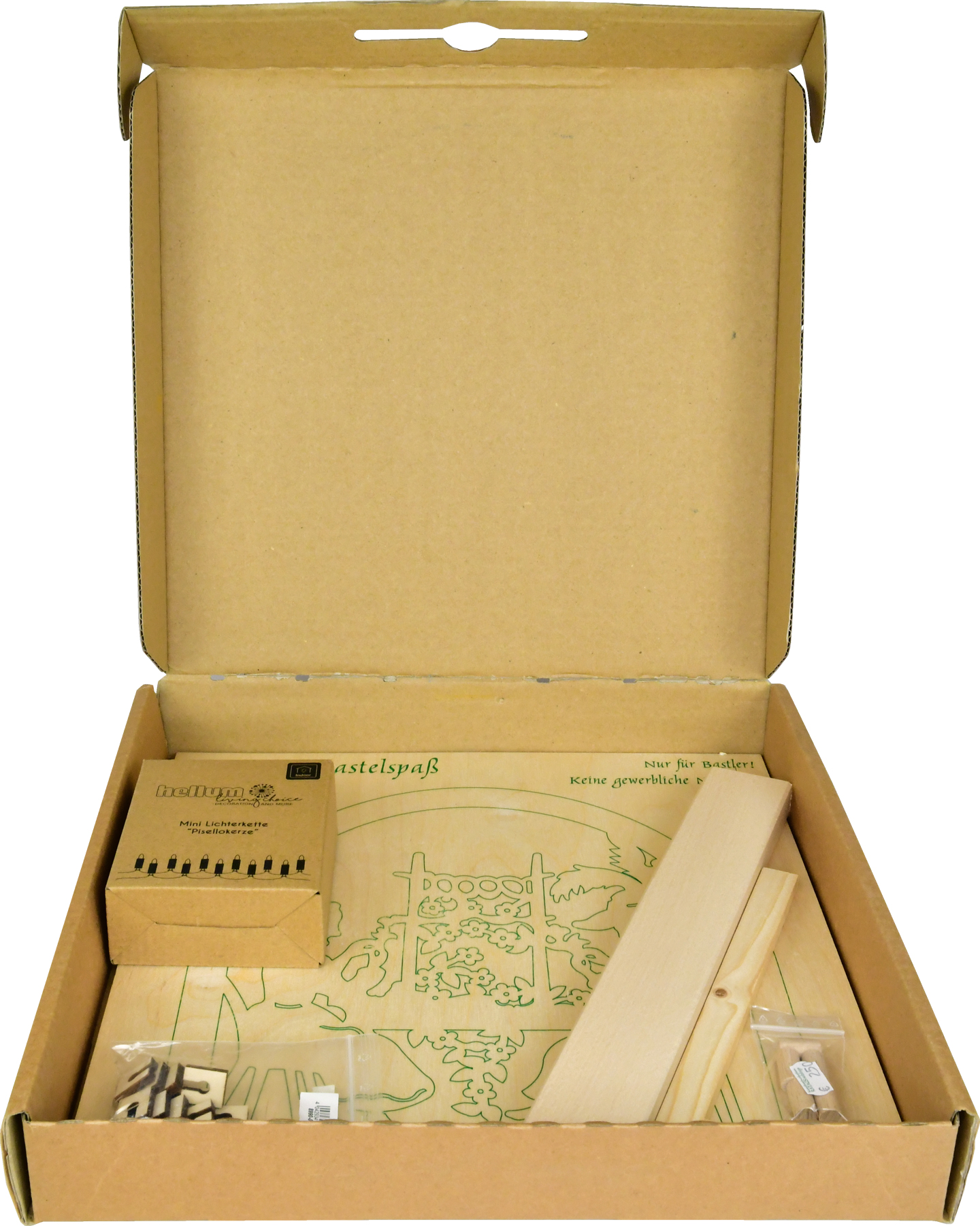 Schwibbogen zum Basteln, klein, Blumenmädchen