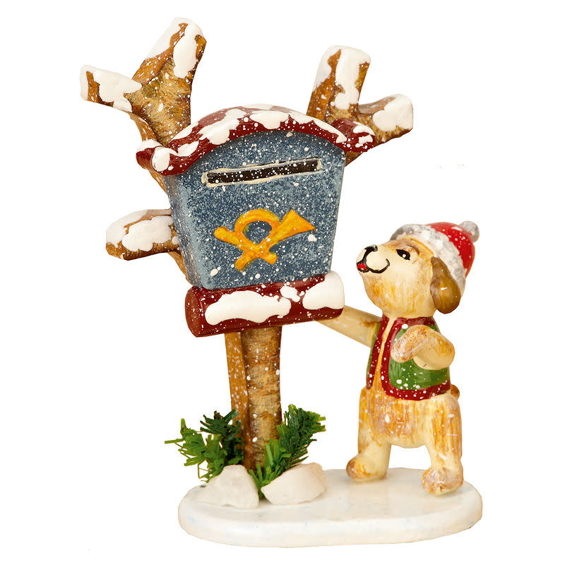 Winterkind, Zeitungsbote, Hund