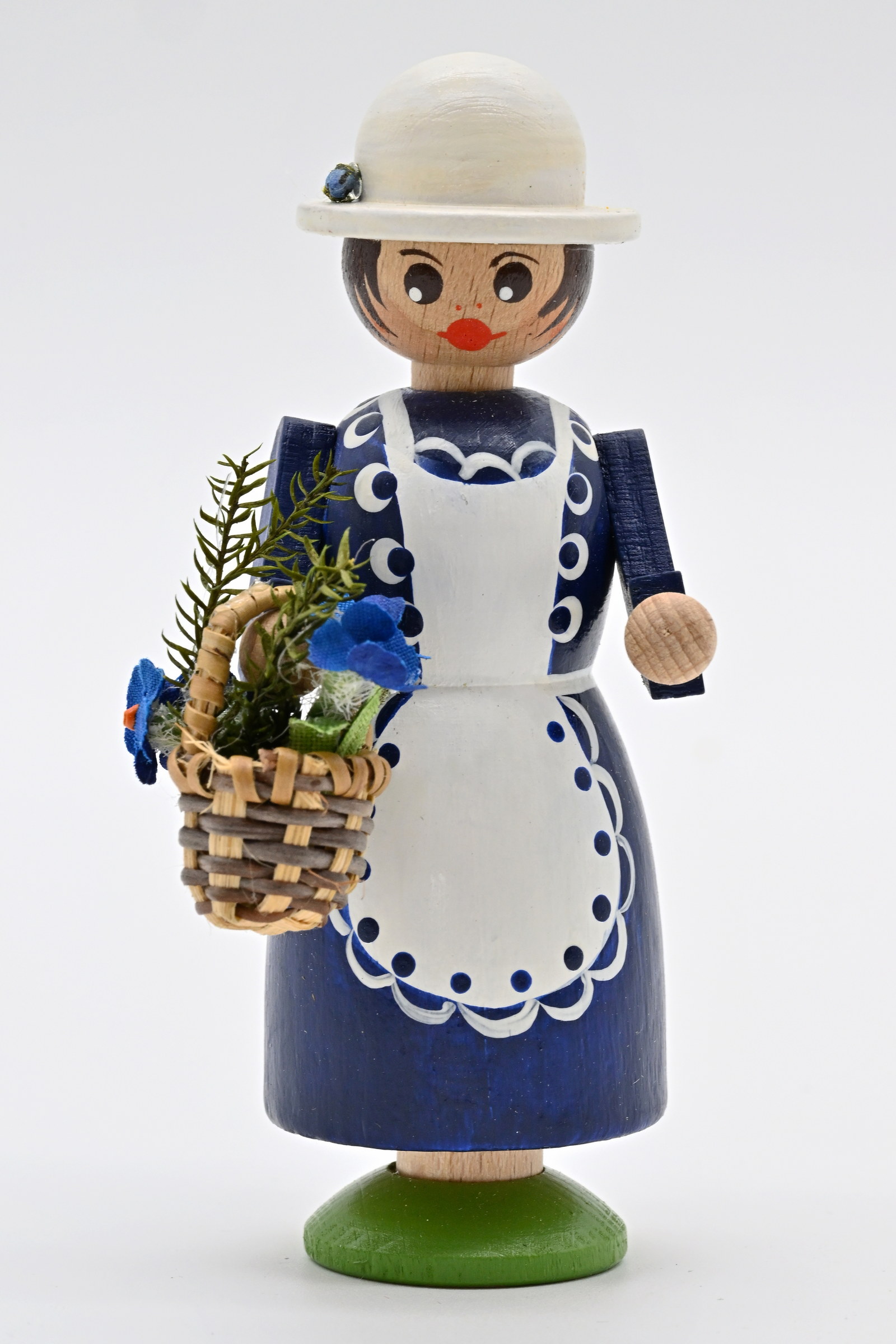 Blumenmädchen handbemalt