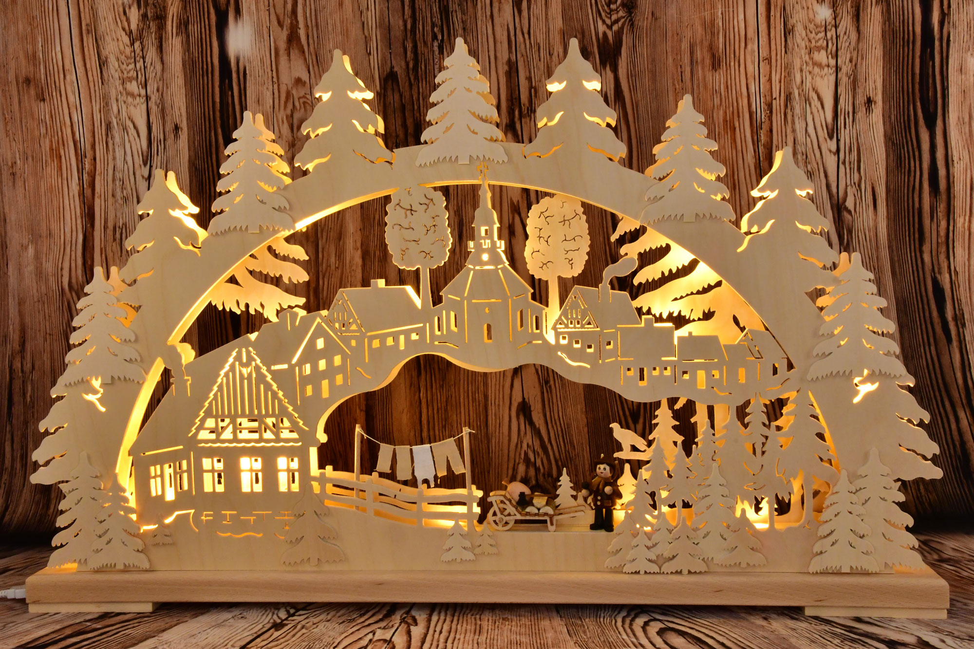 Schwibbogen gr., Heimkehr, plastisch