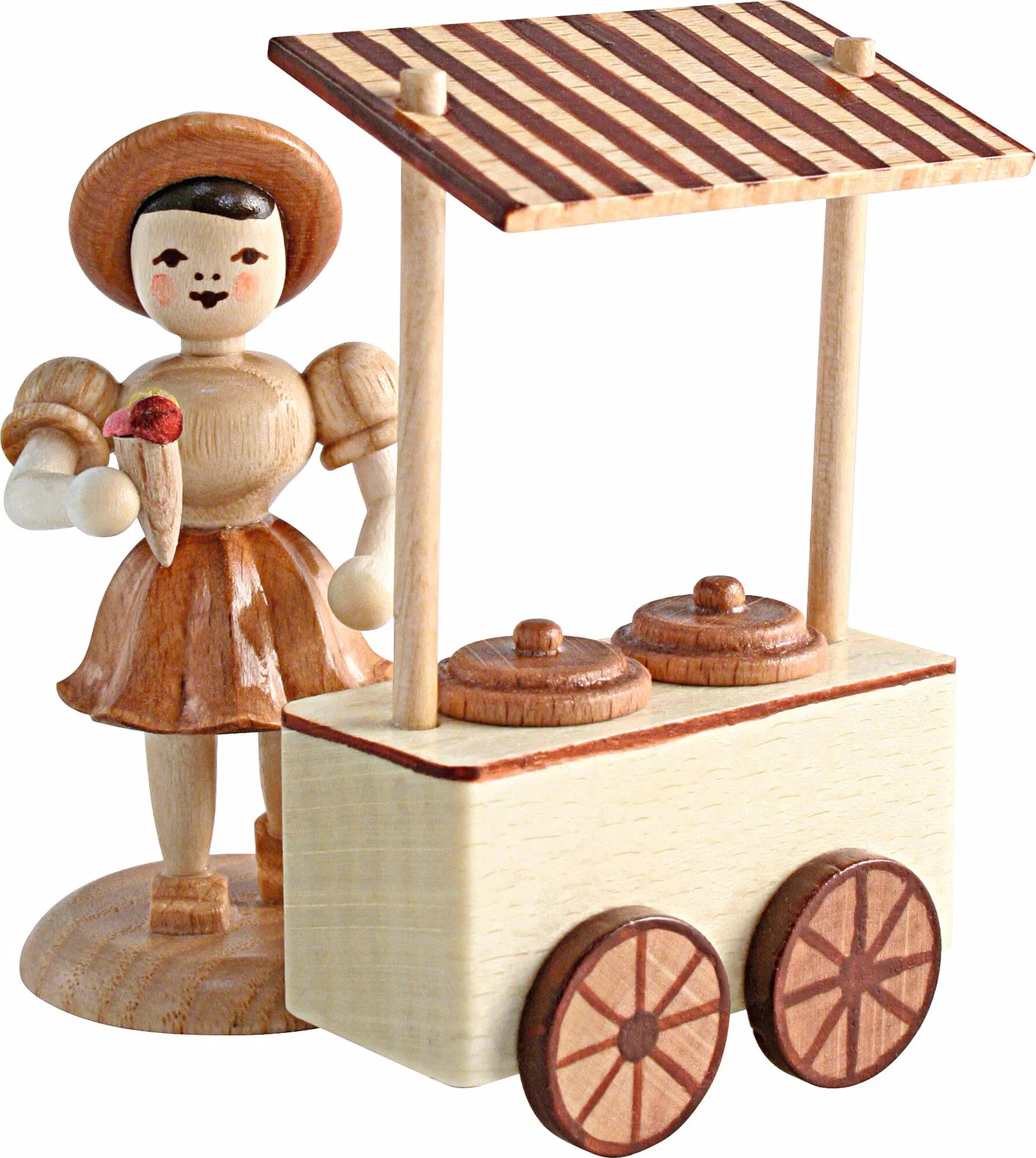 Ice cream seller, nature