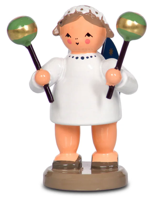 Angel with maracas