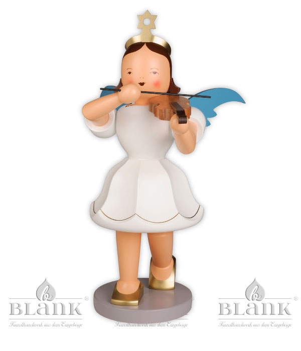 Decorative angel, violin, 50 cm, large