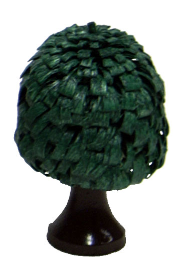 Deciduous tree green 3 cm
