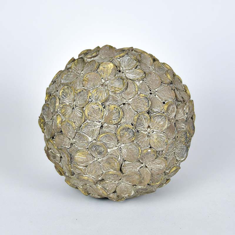 Bola decorativa 17 cm cores antigas