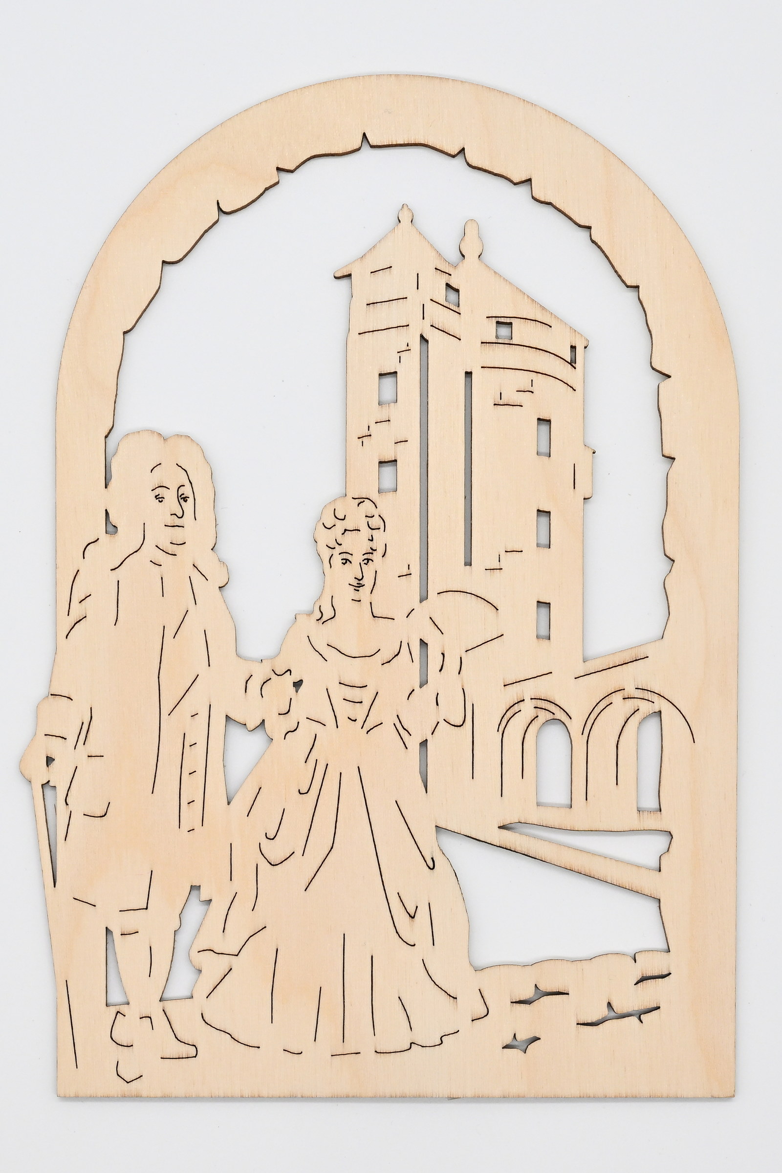 Fensterbild, Burg Stolpen