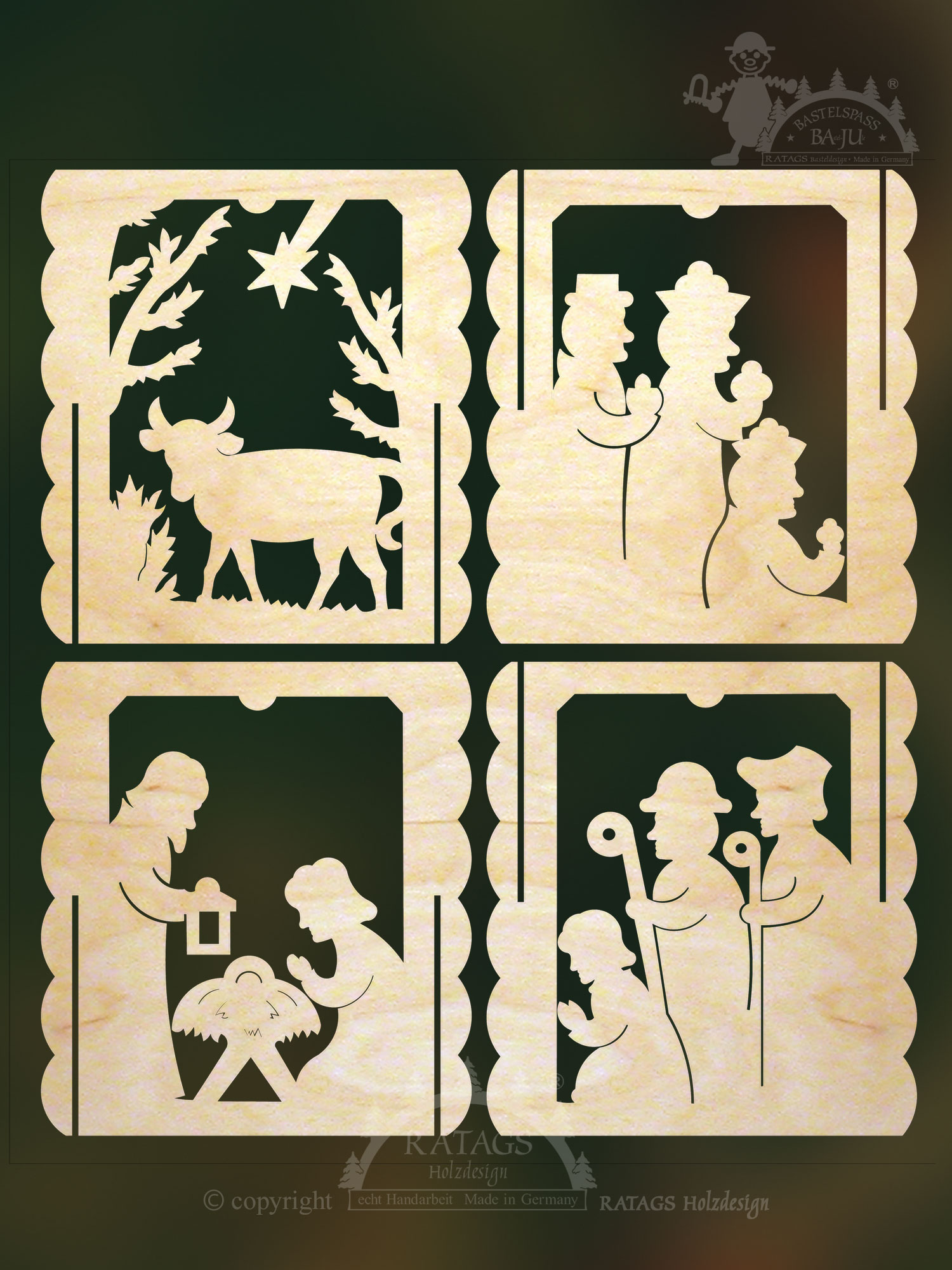 Table lamps for crafting, Holy Family