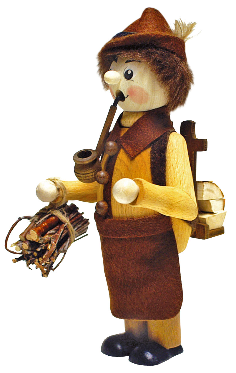 Naturpaffer, glazed wood collector