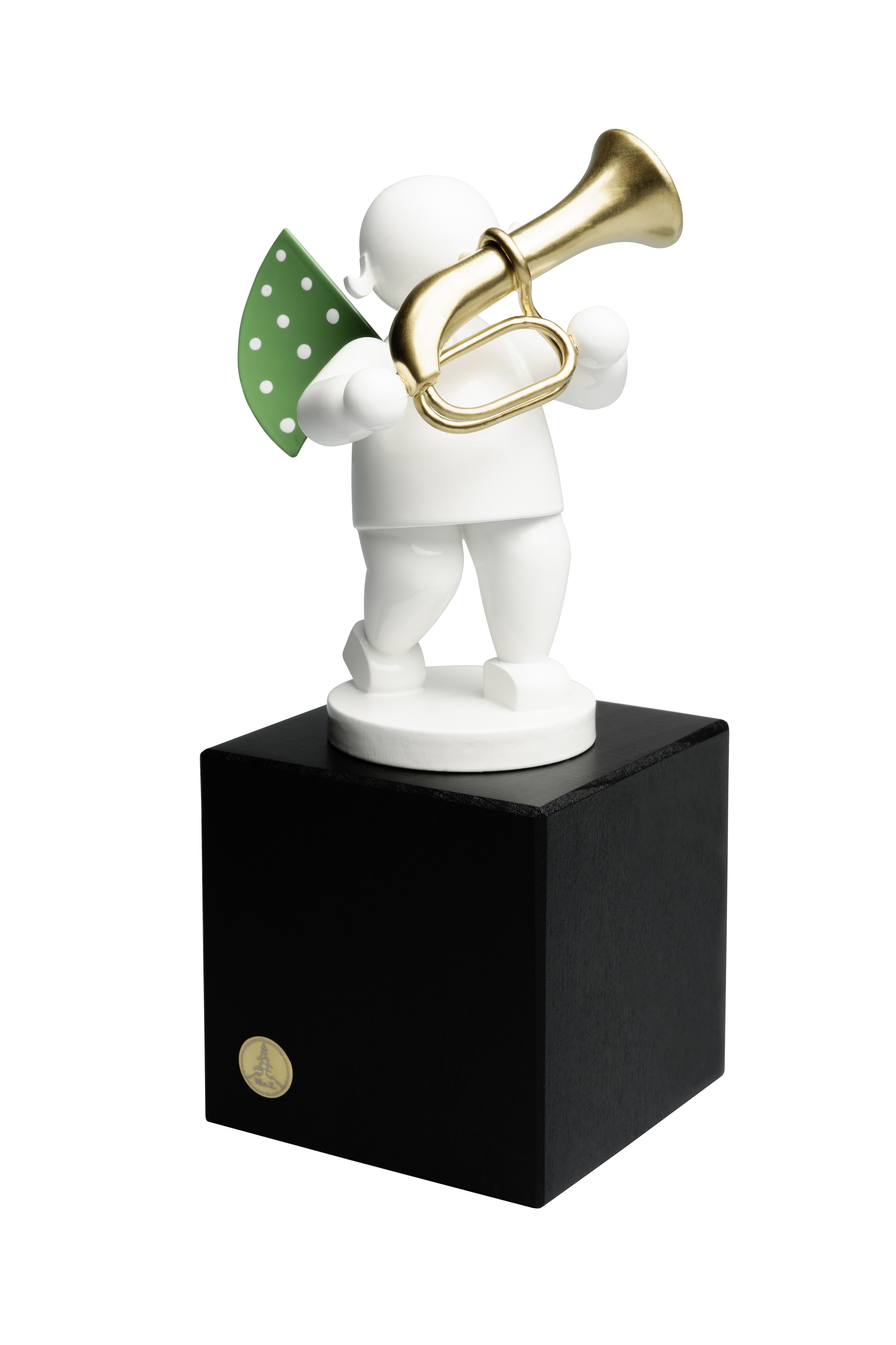 Engel mit Basstrompete, auf mittlerem So