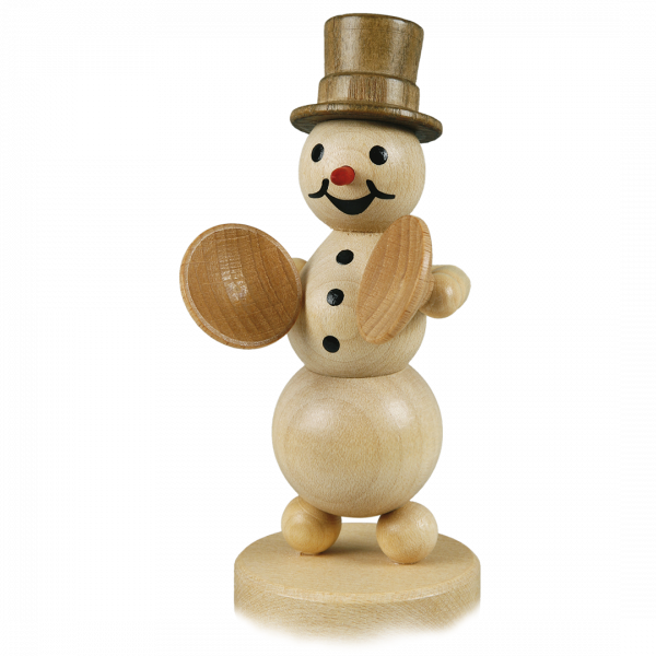 Snowman musician "Becken" base 12 cm