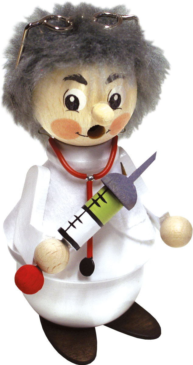 Räuchermännchen, Arzt
