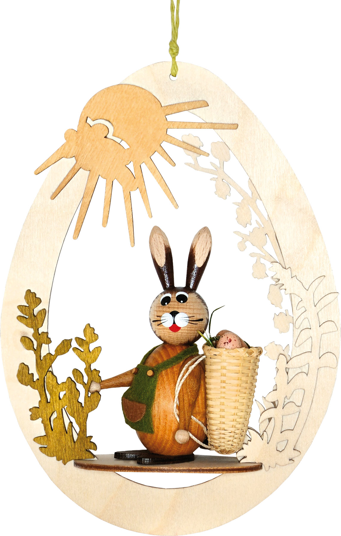 Window decoration, hare wanderers