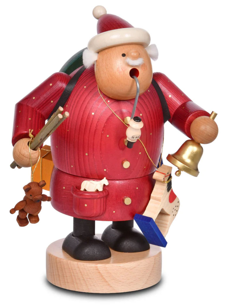 Nostalgischer Weihnachtsmann Räuchermann