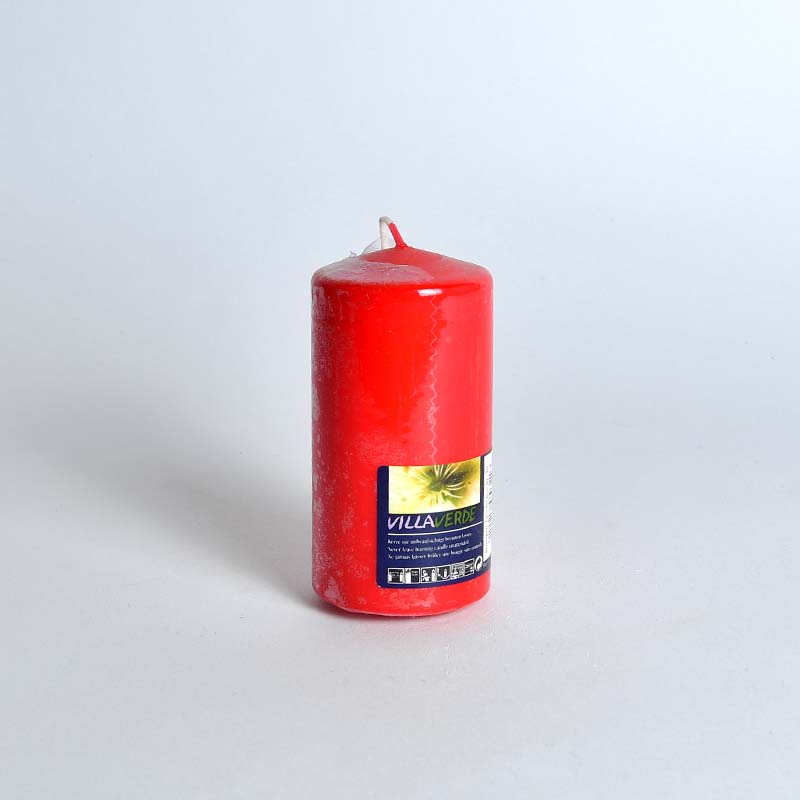 Candle stamp 120-60 mm, red Villa Verde