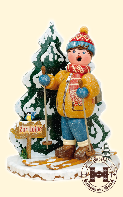 Räuchermann, Schneeschuhfahrer