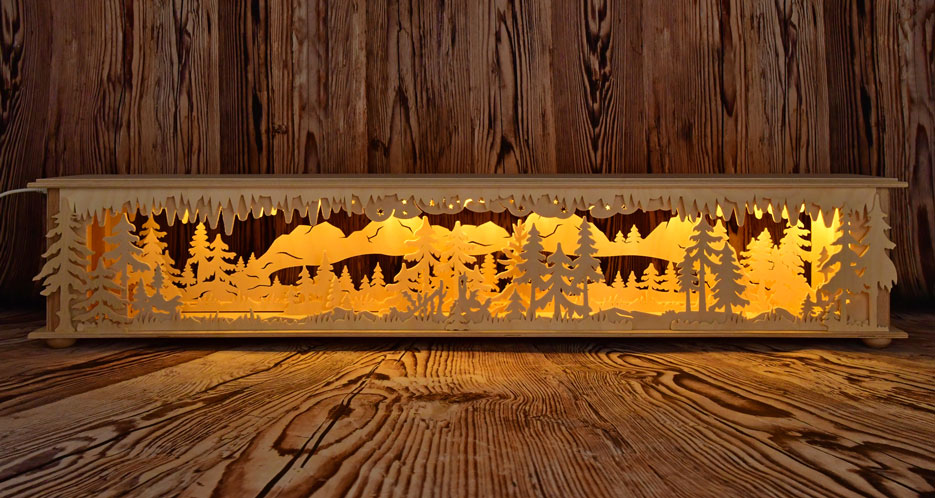 Room light, large, for snowman paradise, unassembled