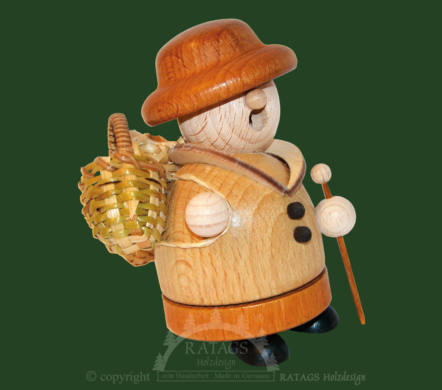 Räucher-Molli, basket seller