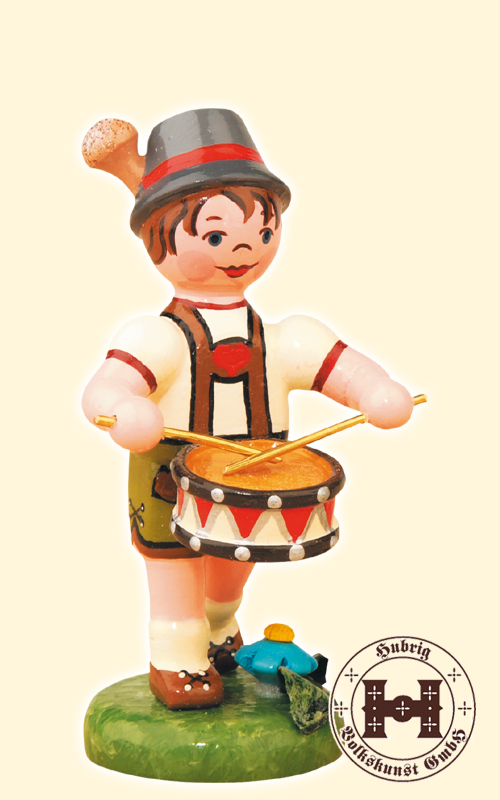 Figura, tambor de aprox. 8 cm.