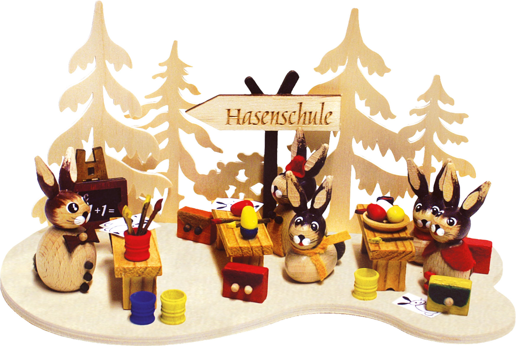 Rabbit school, 5 rabbits