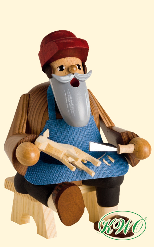 RM Schnitzer Räuchermann