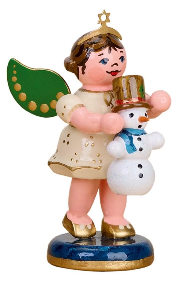 SF Engel mit  Schneemann